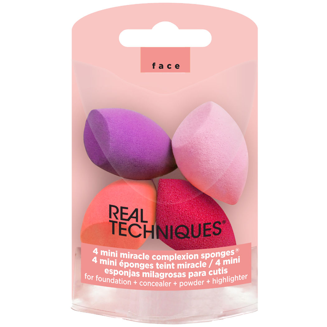 Real Techniques 4 Miracle Complexion Sponges Mini